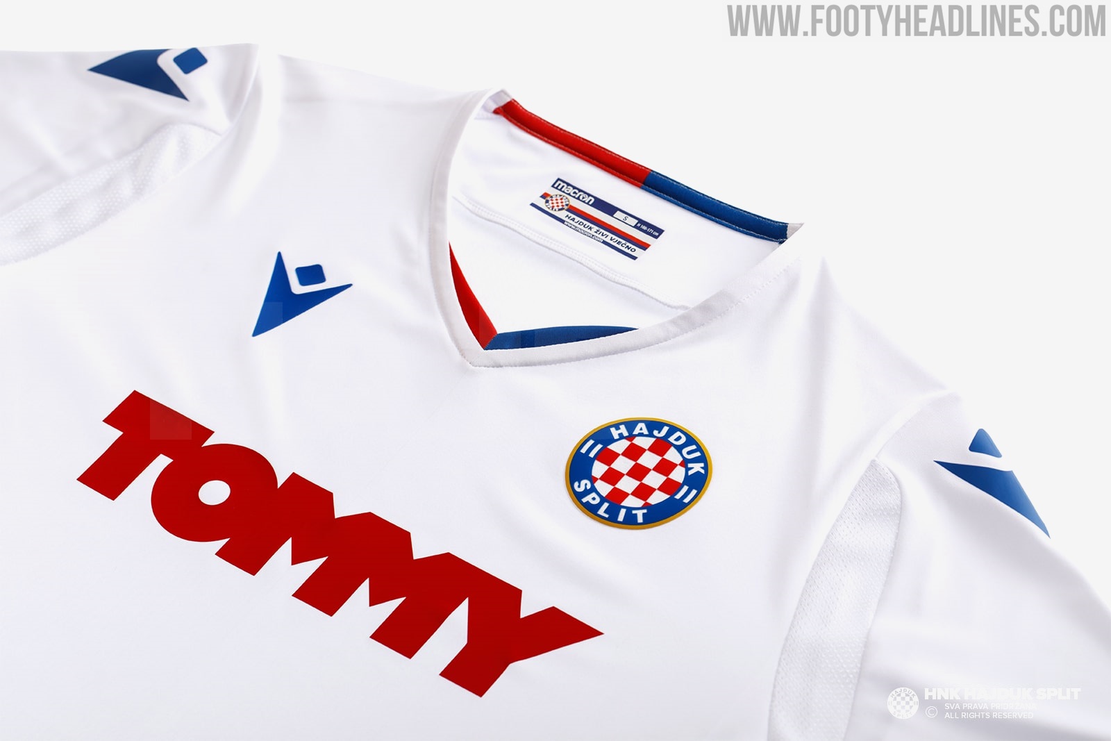 Hajduk Split 20-21 Home Kit Released - Footy Headlines